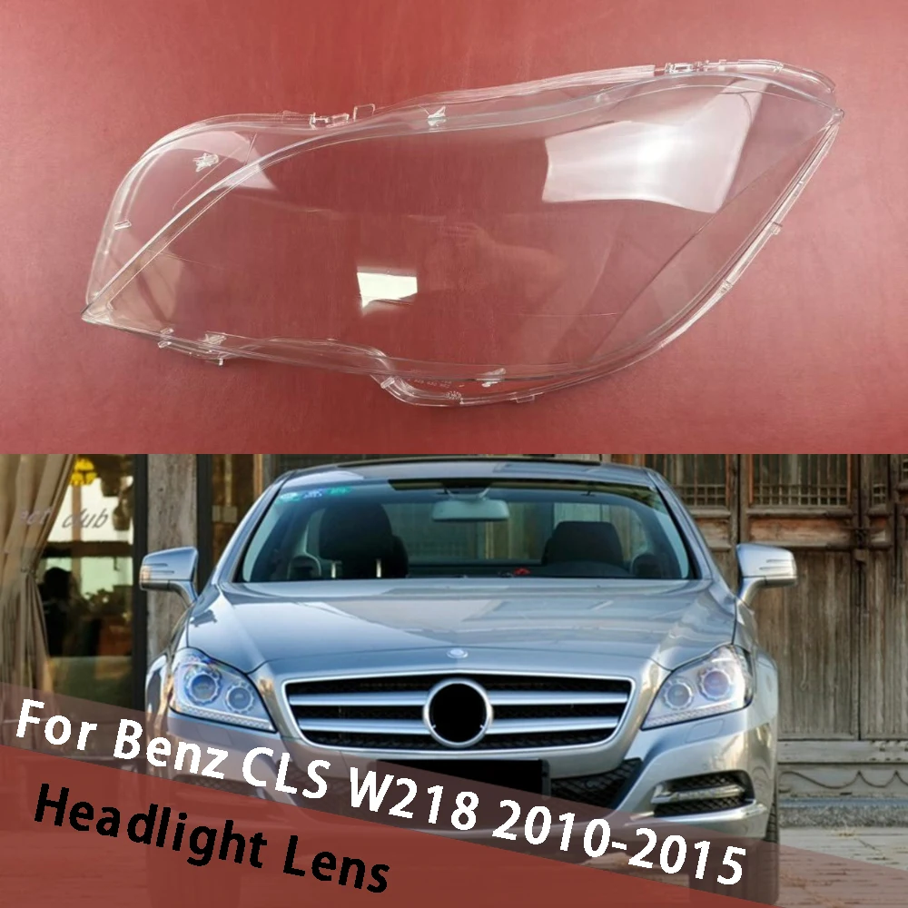 

Для Mercedes-Benz CLS W218 CLS260 CLS300 CLS350 2010-2015 абажур, крышка фары, маска, абажур из плексигласа