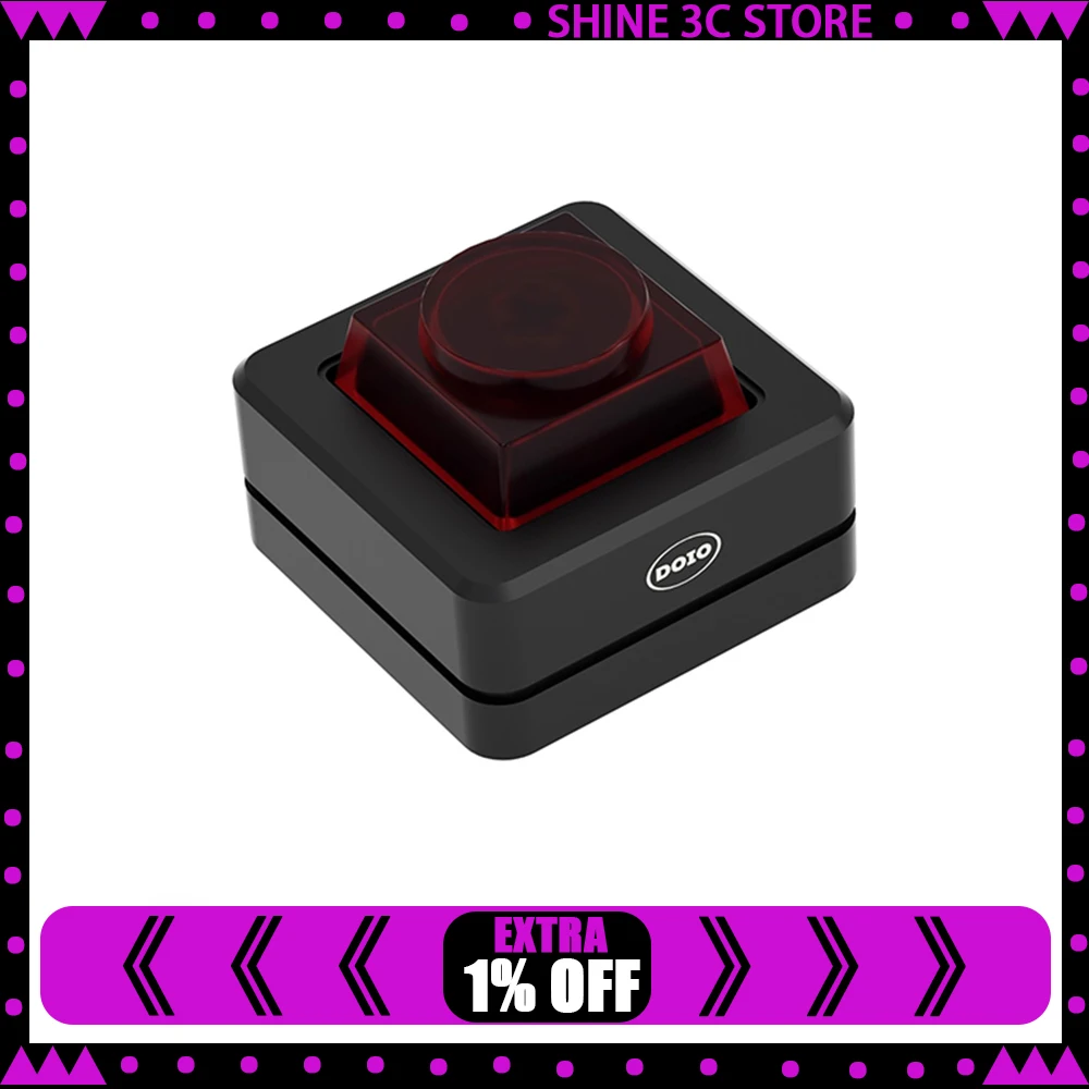 

DOIO Kb01-13 Boot Desktop Computer Boot Key External Desktop Power Switch Aluminum Portable Gifts