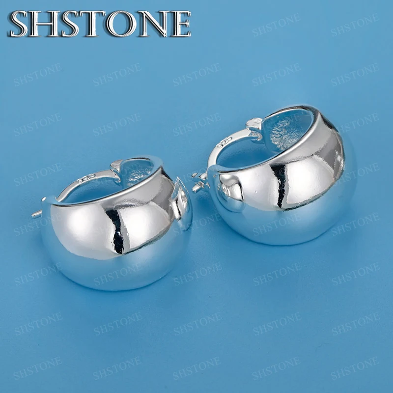 

925 Sterling Silver Ear Clip Earring For Women Man Party Birthday Engagement Wedding Fashion Noble Jewelry Gift Accessories