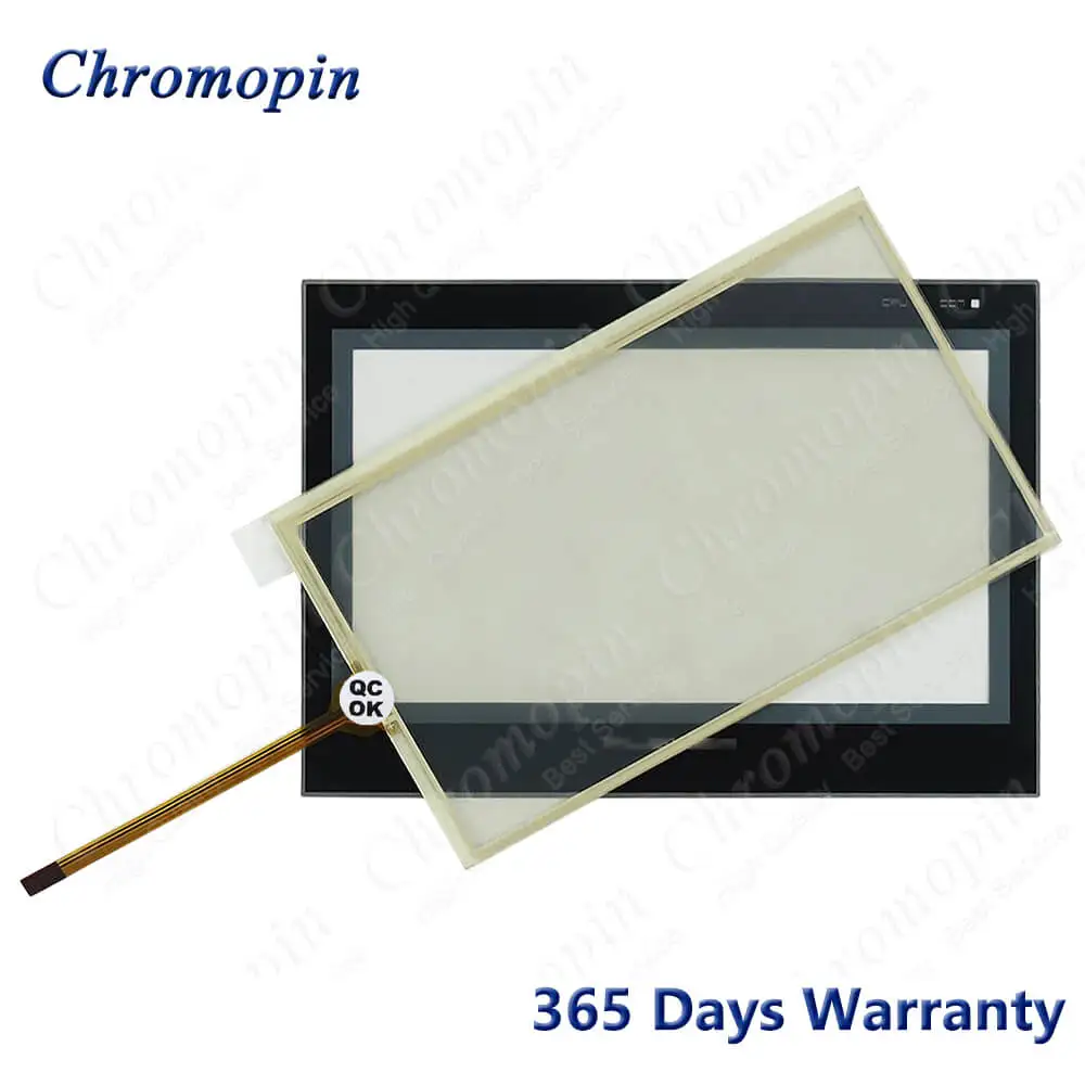 Touch Screen Panel Glass for FLEXEM FE4070M FE4070C FE4070C-B FE4070CE FE4070iE with Front Overlay Protective Film
