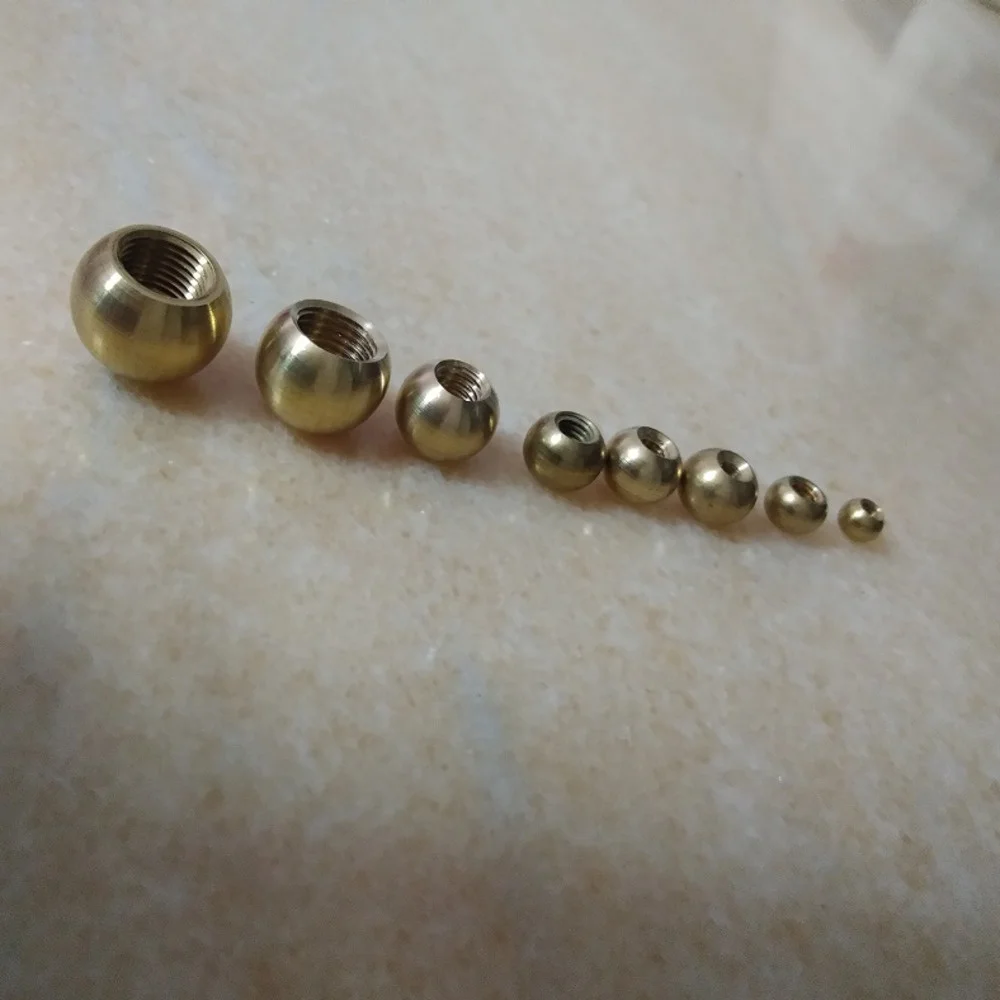 

M3/m4/m5/m6/m10/m12 Inner Tooth Pure Copper Ball Cap Nut Round Head Cap Decorative Nut Lighting Accessories
