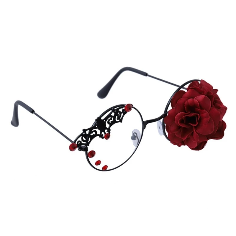 Gafas de Cosplay japonesas para niñas, disfraz de Lolita, Yandere, gafas para ComicCon, gafas para adultos, niñas y adolescentes