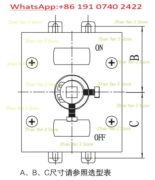 Low voltage drawer cabinet CZ2 CZ3 operating mechanism with CM HM3RMM2NM1