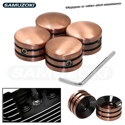 Motor Set Spark Plug Screw Nut Head Bolt Kit Engine Topper Cover Fit For Harley Twin Cam Big Twin 1340 EVO Sportster All Models