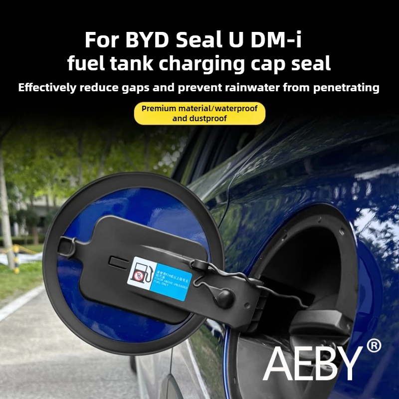 AEBY Für BYD Seal U DM-i 2020–2025, Tankdeckel-Dichtungsring, Ladeabdeckung, Silikondichtung, wasserdichter Dichtungsring für Autos