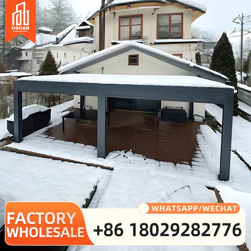 Customizable High-Quality Aluminum Alloy Shade Structure for Outdoor Events in Europe Factory Direct Pergola