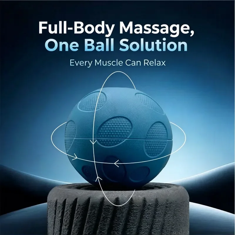 High-Frequency Vibrating Massage Ball, Professional Deep Tissue Trigger Point Relaxer for Athletes