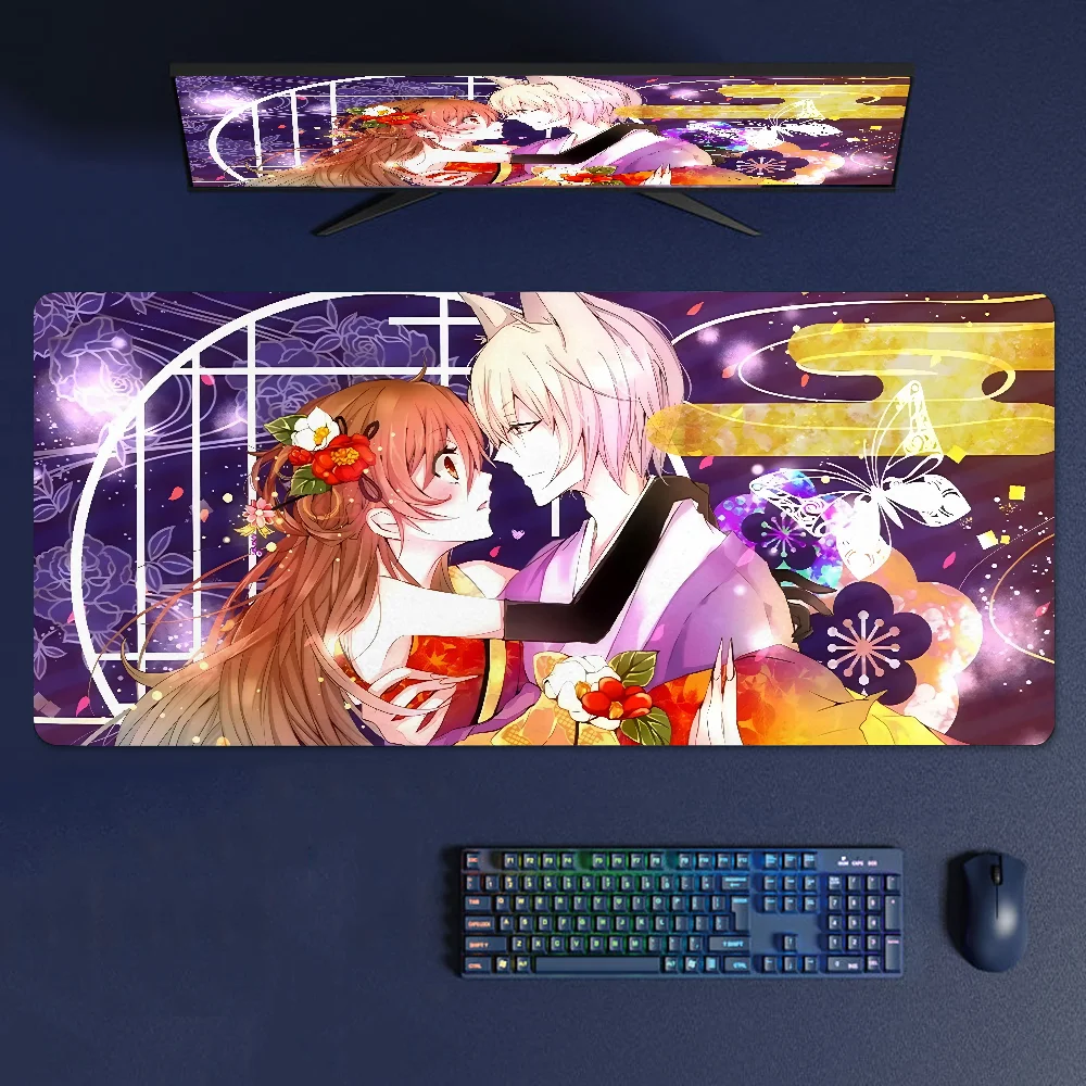 Alfombrilla de ratón Anime K Kamisama Kiss, accesorios para juegos, alfombrilla de teclado XXL, alfombrilla acolchada de puntada