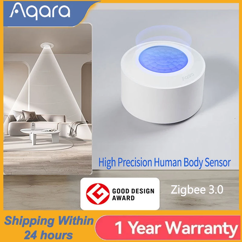 

Aqara Human Body Sensor High Precision Aqara Motion Sensor zigbee human body detection sensor Wireless Smart Movement Detector
