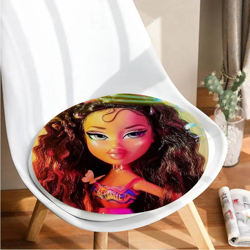 Lovely Doll Bratz Creative Chair Cushion Soft Office Car Seat Comfort Breathable 45x45cm Seat Mat