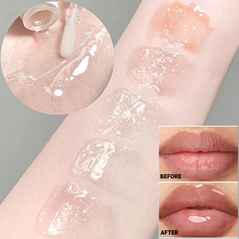 ลิปกลอสให้ความชุ่มชื้นอย่างล้ำลึก กลิ่นผลไม้ รสอร่อย โปร่งใส เงางาม ไม่เหนียวเหนอะหนะ ลิปออยล์ บำรุงริมฝีปาก เครื่องสำอาง