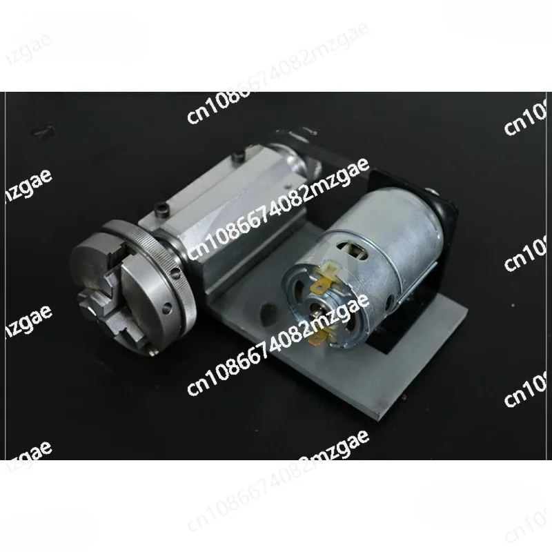 Heavy-Duty Wood Lathe Spindle & Tailstock Set, Compatible with 50mm 3-Jaw, 65mm 3-Jaw, and 80mm 4-Jaw Chucks for Versatile