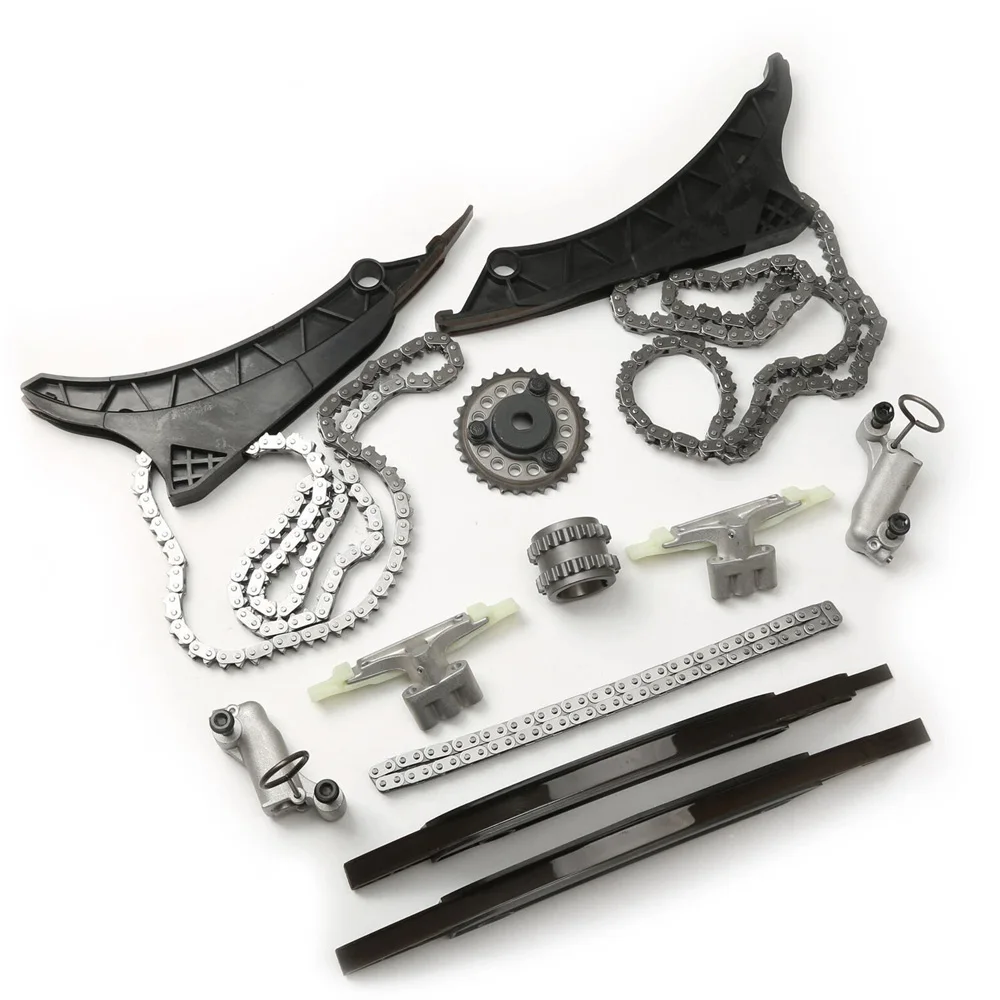 Engine Parts Timing Chain Kit Fit 4.4 L V8 Gas N63B44A For BMW 550 650 750 X5 X6 ALPINA B7 N63B 11147574373 11317567503