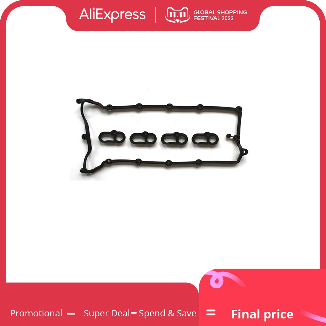 5.0L LR010882 + LR011220(x4) Engine Valve Cover Right Gasket Set for Land Rover Range Rover Sport Discovery 4 LR4