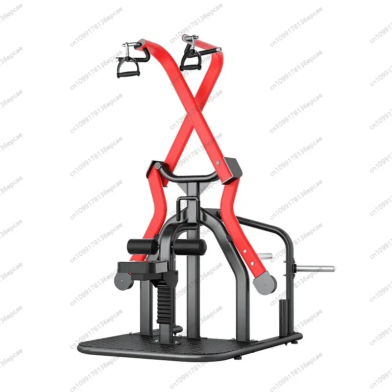 

Red Scissors High Pull Back Double Track Cross Sitting Trainer Chest Arm Multi-Functional Integrated Commercial Gym Equipment