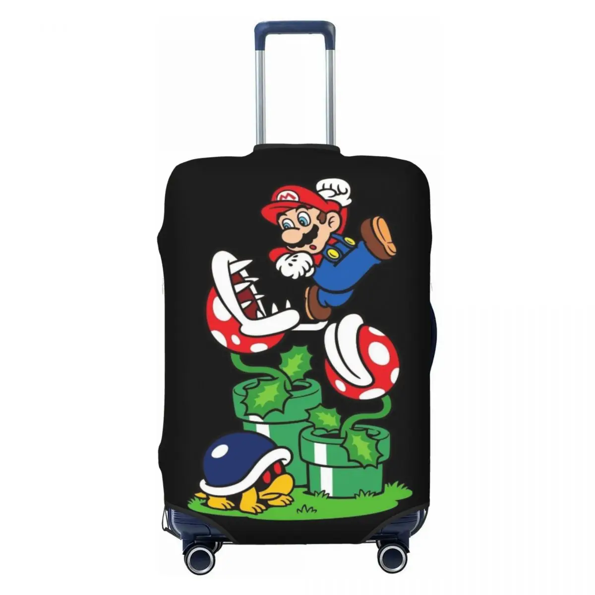 

Custom M-Marioeds Game Travel Luggage Cover Dust Proof Suitcase Cover Protector Fit 18-32 Inch
