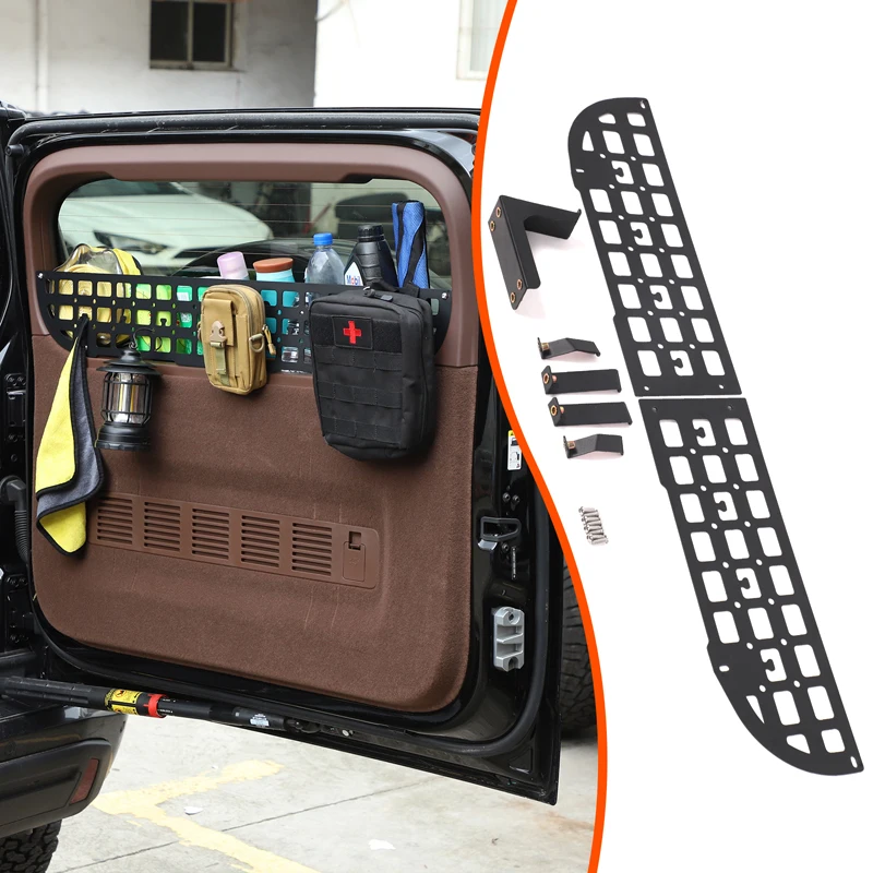 

For Tank 700 2024+ car rear tailgate mesh storage baffle hanging storage basket car interior accessories aluminum alloy