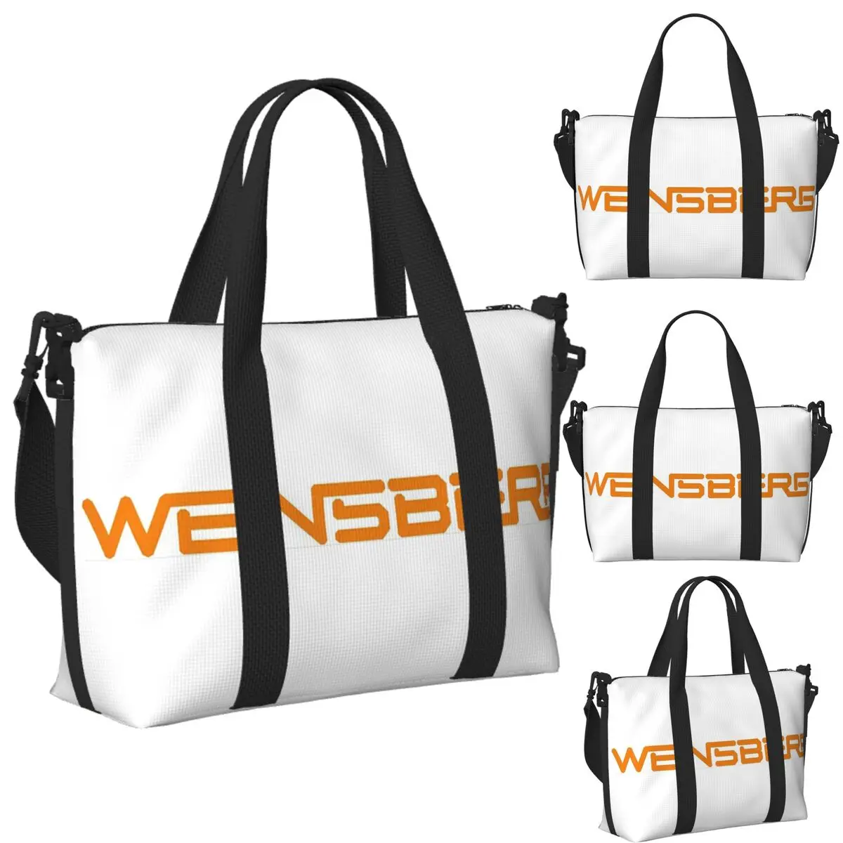 

Custom Weinsberg Caravan Beach Travel Bag Large Capacity Tote Bags for Gym Yoga Women Shopping Duffle Shoulder Bag