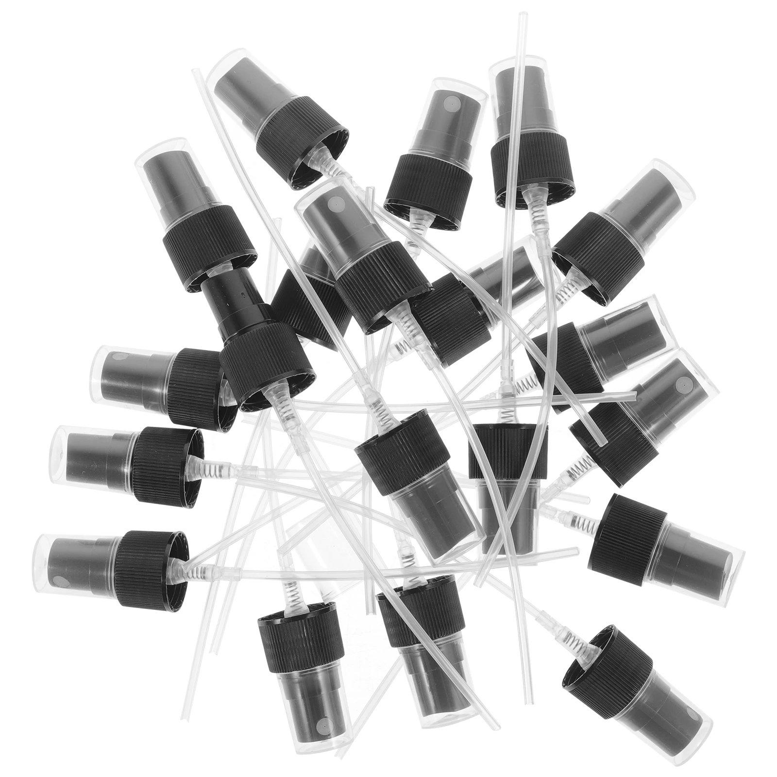 

20 Pcs Spray Head Replacement Travel Bottles Mini Safe Non Toxic Durable Essential Oil Scent Accessories Packaging