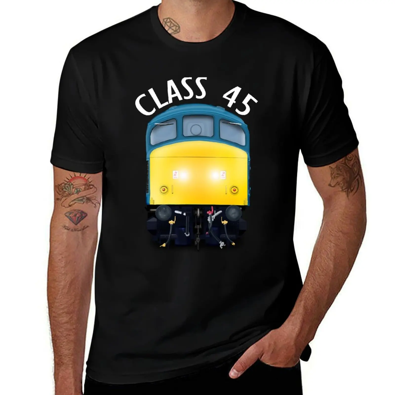 

Class 45 Sulzer Type 4 BR Blue T-Shirt t shirt men 100% cotton luxury brand man t shirts graphic T-Shirt