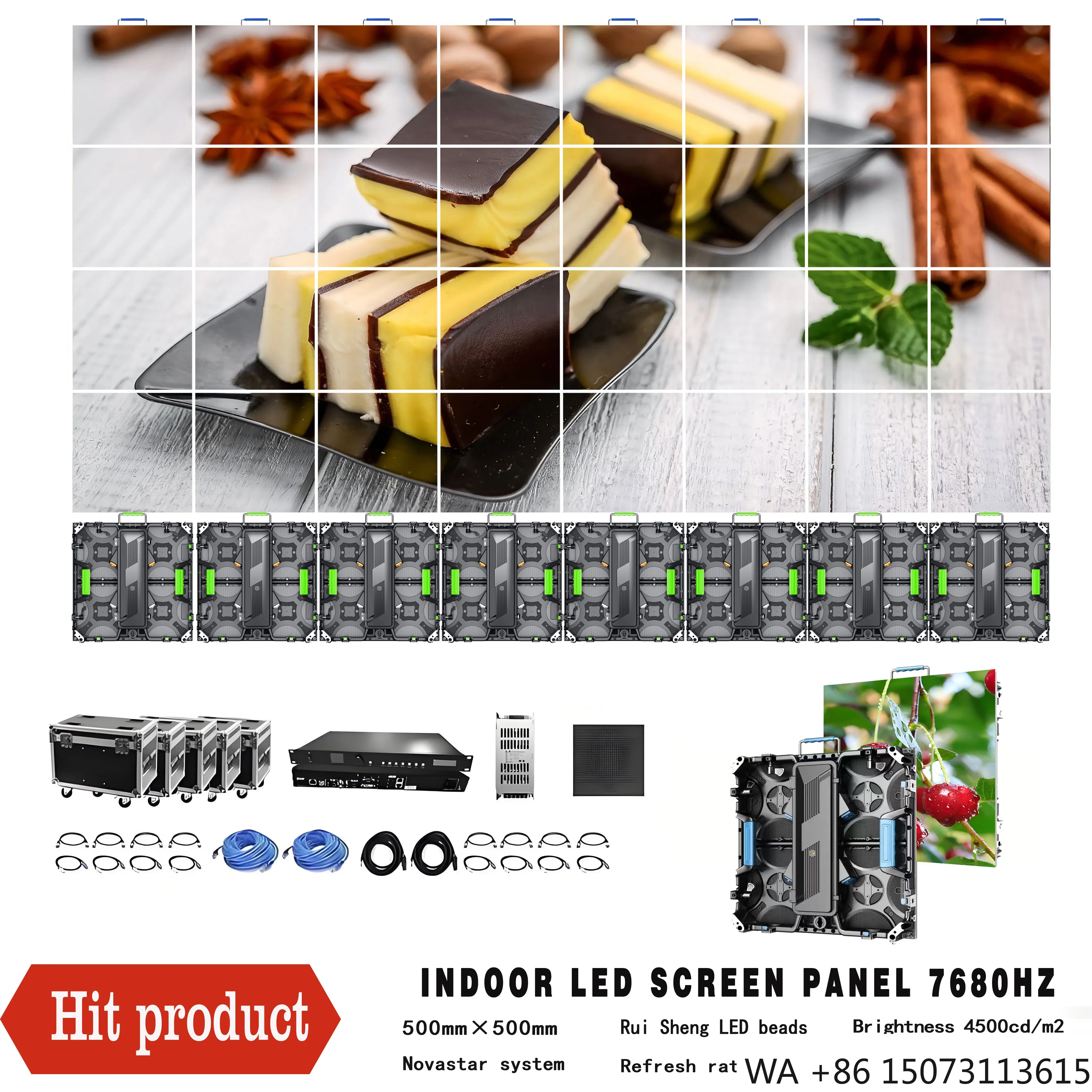 

Outdoor P2.976 LED Screen Custom Shaped Waterproof HD TV Wall for Large Concerts