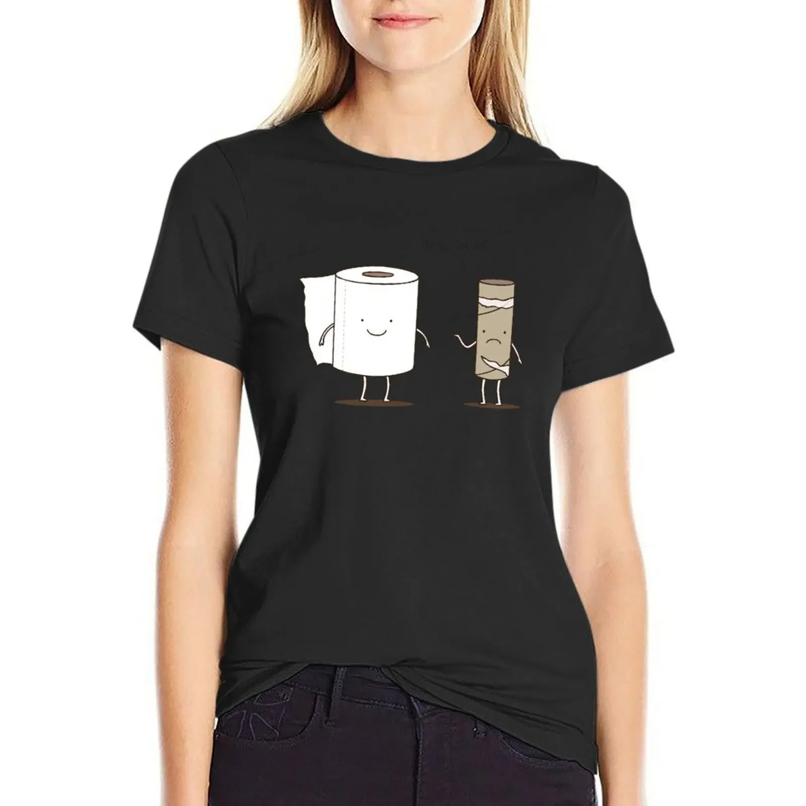 

Paperwork T-Shirt quick drying plus sizes blanks summer clothes t-shirt dress for Women plus size