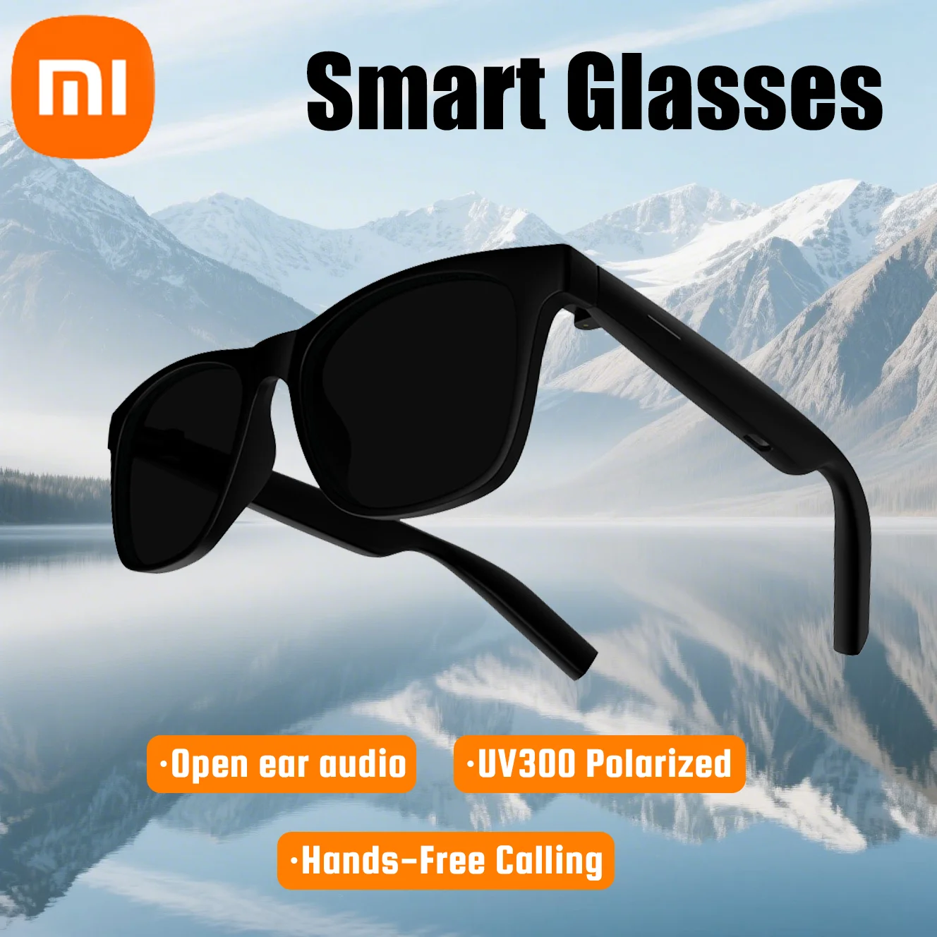 

Xiaomi новые умные очки Bluetooth голосовое управление вызовом аудио очки музыка УФ-поляризованные модные портативные солнцезащитные очки для мужчин и женщин