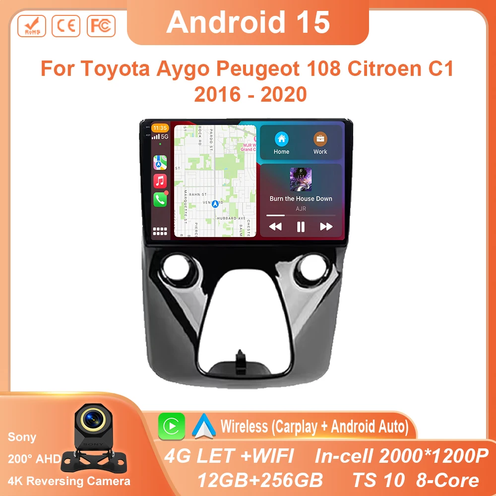 Android 15 Car Radi…