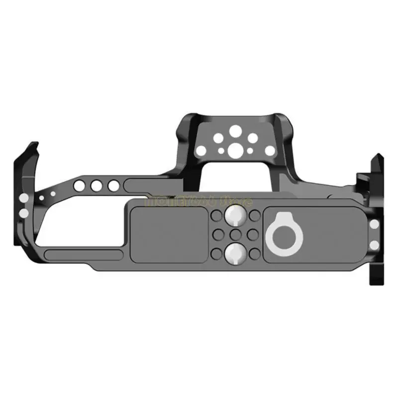 F62C Versatility Camera Cage for BMPCC 6KPro Camera Full Cage, Solid Aluminum Videography Support Accessory AntiSlip Pad