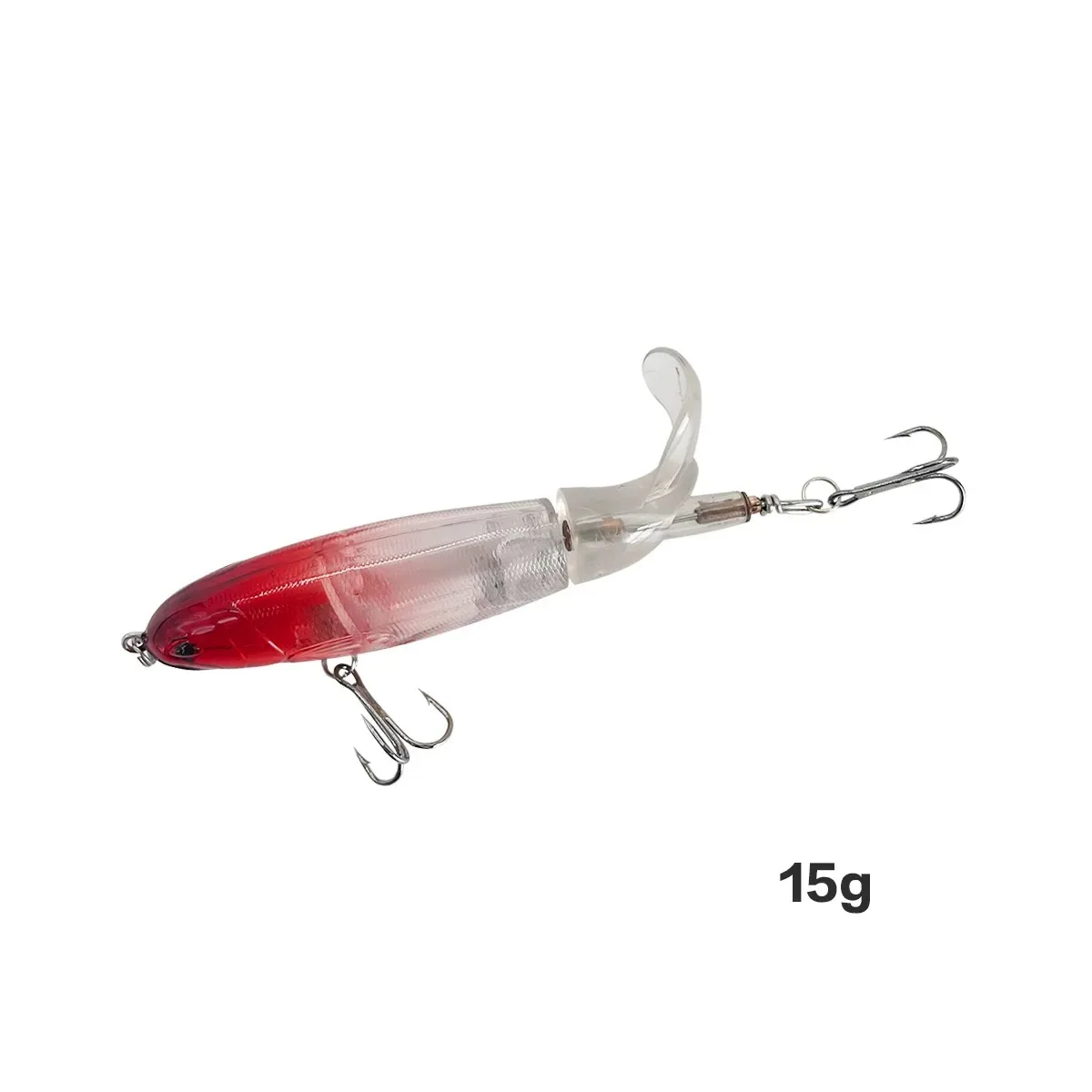 13G/15G/35G Topwater Visaas Kanjer Popper Kunstmatige Aas Harde Plopper Zacht Roterende Staart Visgerei Aas