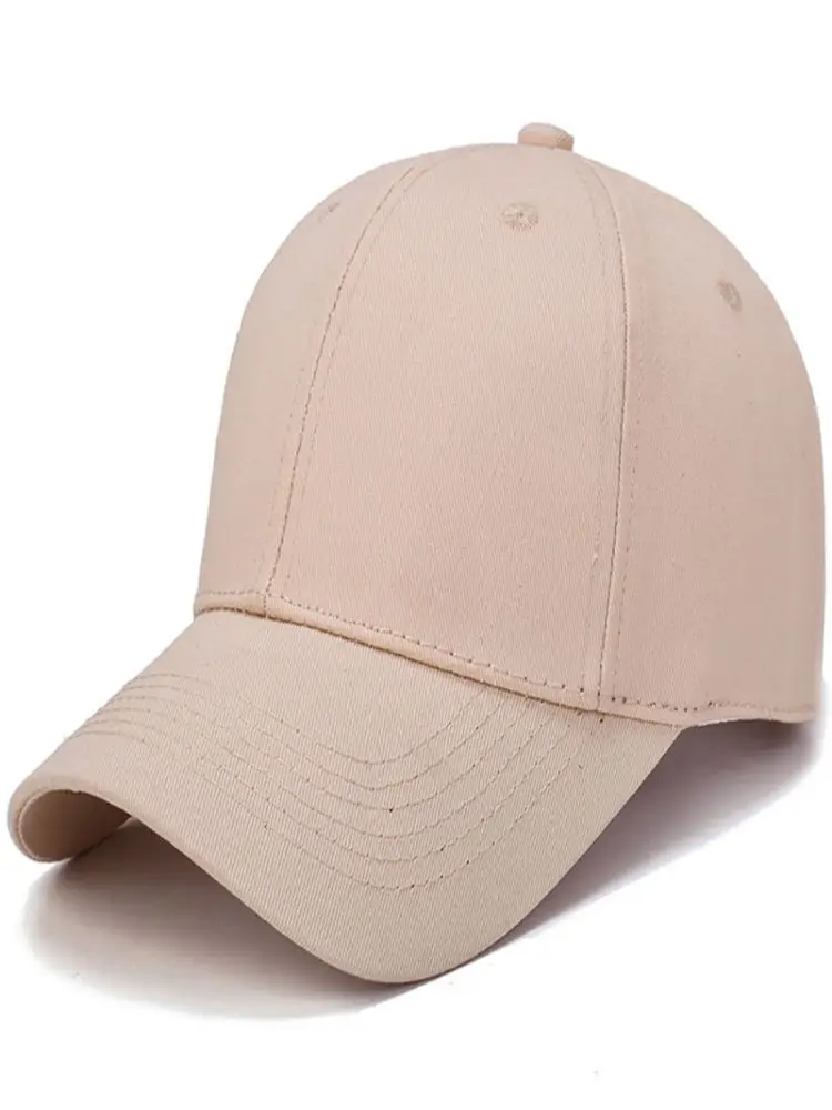 Solid Color Baseball Cap Men Cap Outdoor Fashion Design and high Quality Sun Hat image 6