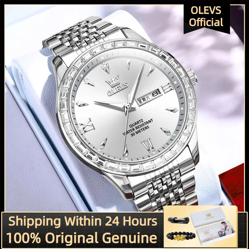 

OLEVS 9922 Кварцевые часы для мужчин, часы лучшего бренда, автоматические мужские ручные часы с датой, НОВЫЕ