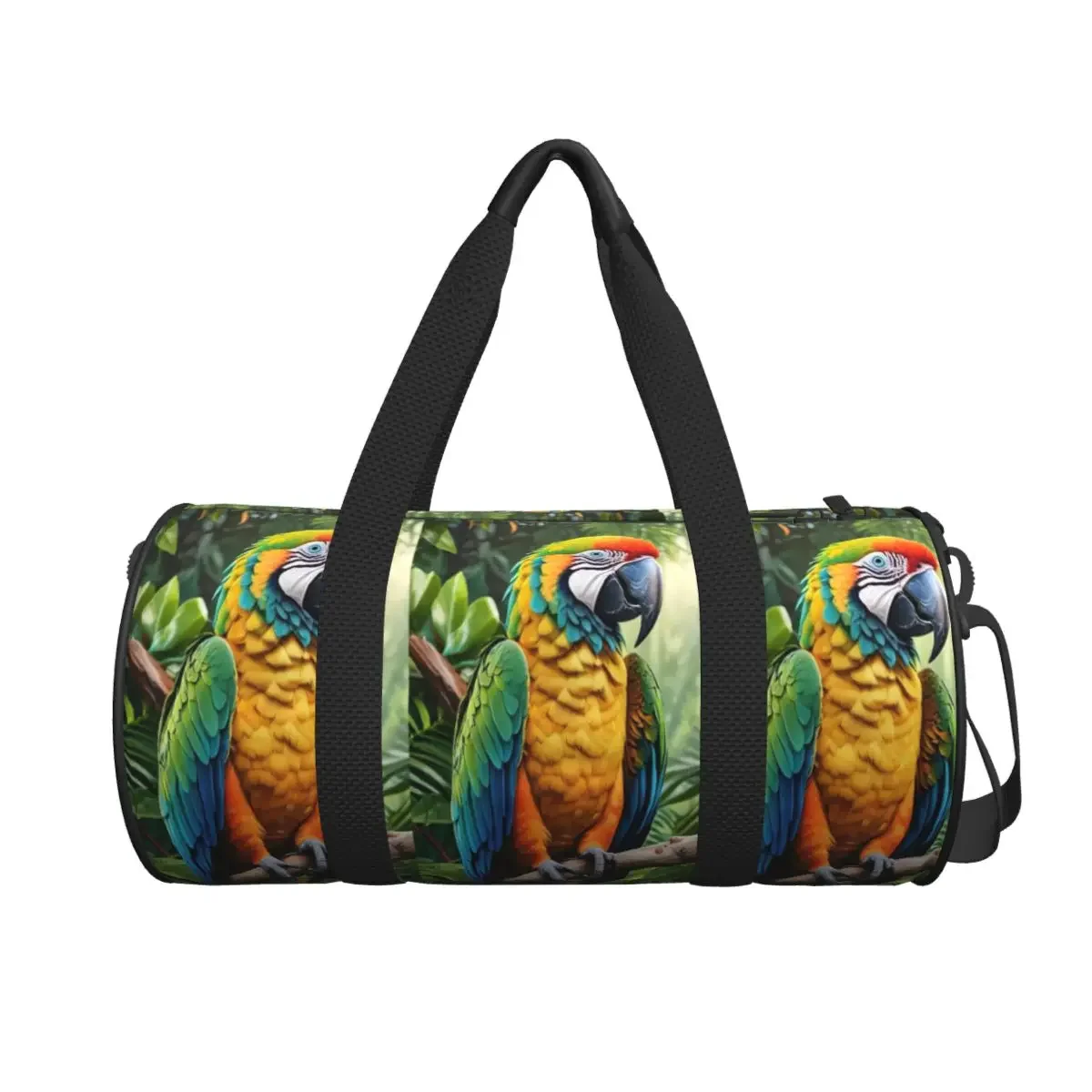 

Большая спортивная сумка с милыми попугаями ара, многофункциональная спортивная сумка, дорожные сумки, сумки для фитнеса