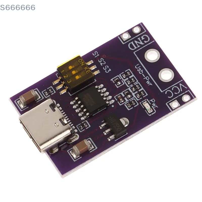 Триггер быстрой зарядки премиум-класса PD/QC/AFC поддерживает выход 5–20 В, USB Type-C для солнечных и мобильных устройств.