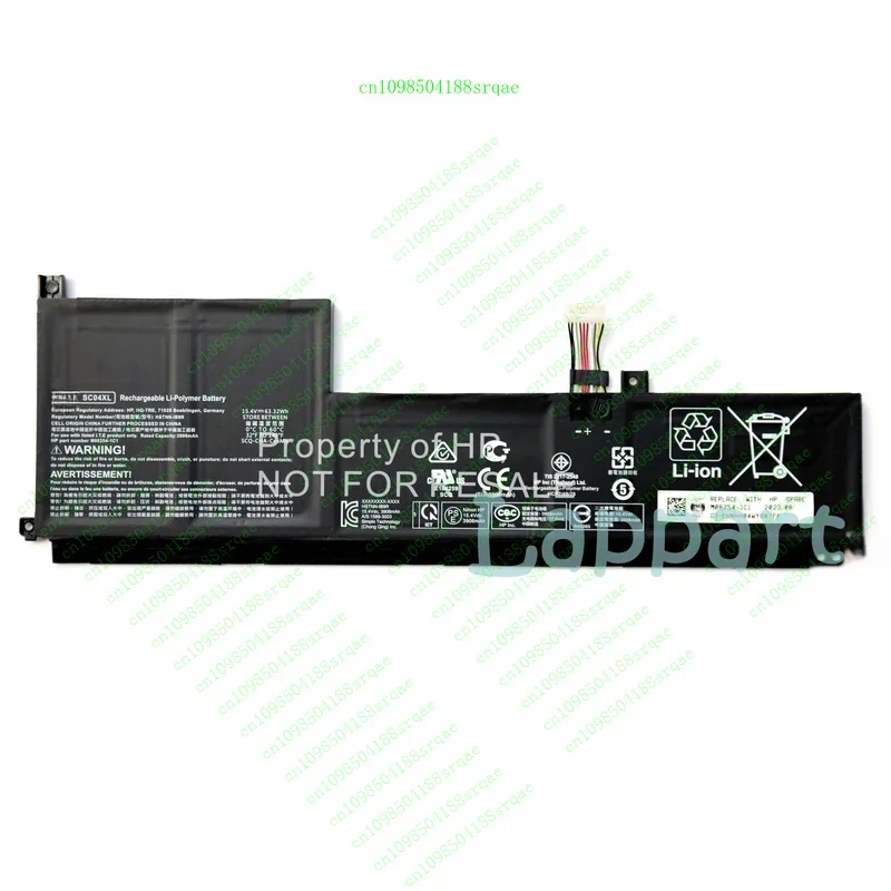 

SC04XL New Original Battery for HP ENVY 14-EB Series M08254-1C1 M07392-005"% Test"