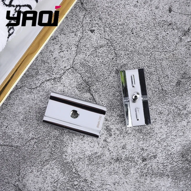 Yaqi Men's Safety Razor Head Chrome Color Mercury Beginner Friendly Razor Handle Not Included