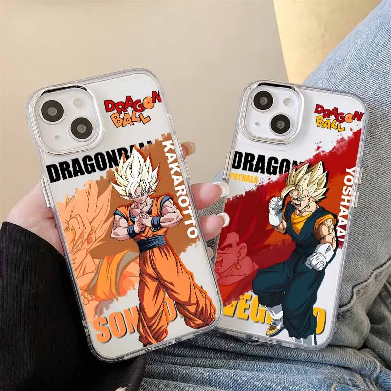 D-Dragons Balls Neues Produkt Handyhülle für Apple iPhone 17 AIR 16E 15 14 13 12 11 Pro Max Plus Transparente Weiche Silikonhülle