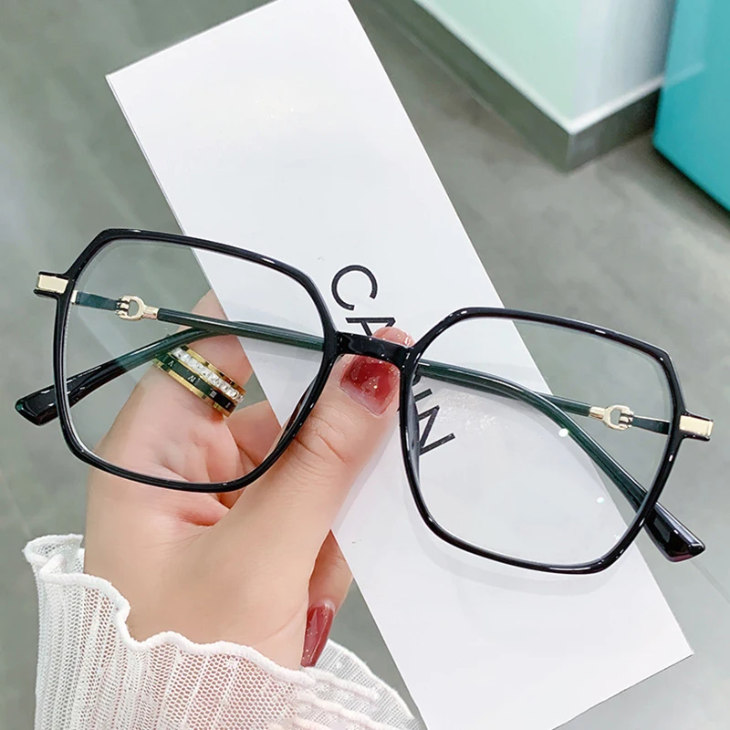 New Hot Prescription Eyeglasses Frame Fashion Women Eyeglasses Full Rim Flexible TR-90 Glasses Frame Optical Eyewear Female Spec