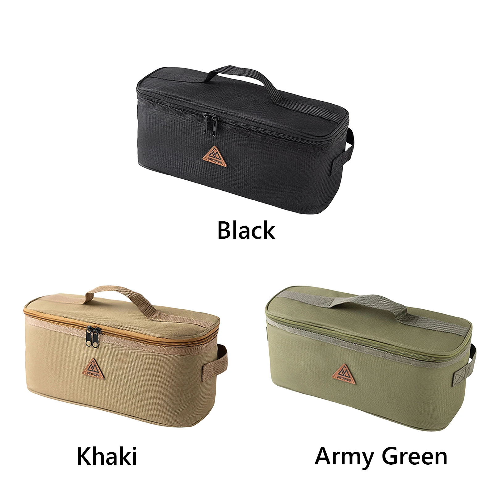 

Camping Cookware Organizer Scratch-Resistant Camp Utensil Organizer Bag with Double Zipper for Outdoor Hiking Barbecue Picnic