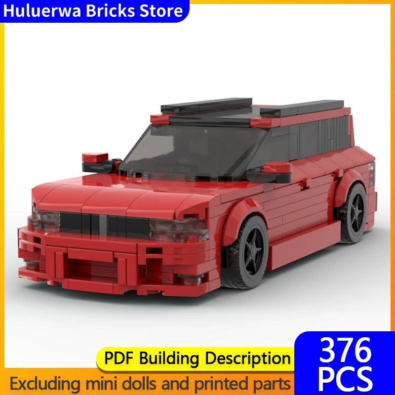 

Speed Racing Car Model MOC Building Bricks Galant EA0 Wago Station Wagon Modular Technology Gifts Holiday Assemble Children Toys