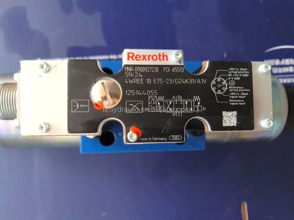 Rexr oth proportional valves 4WRAE10,  4WREE10E-75-22 G24K31 hydraulic solenoid valves