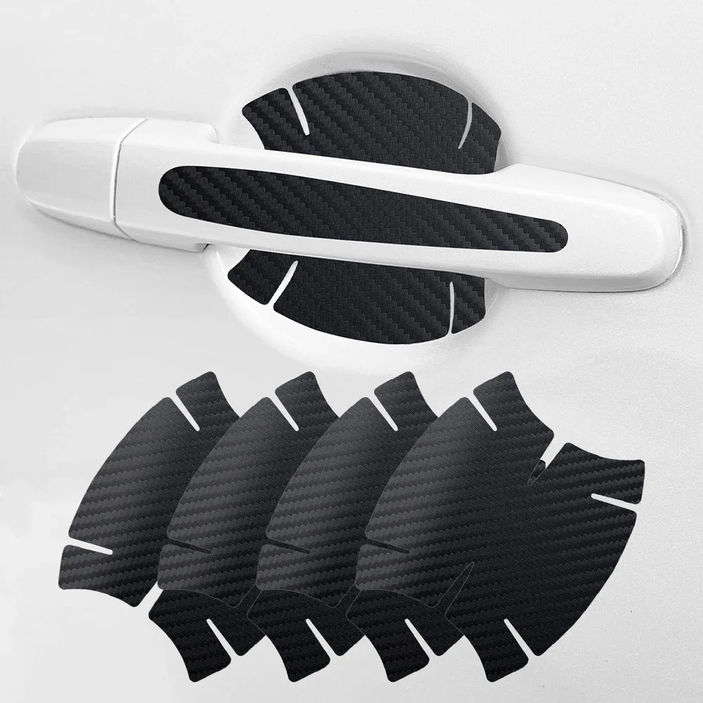 Car Door Handle Bowl Sticker Auto Anti Scratch Decal Accessories For Alfa Romeo Giulietta 159 Audi A4 A3 A6 BMW E46 E90 Acura