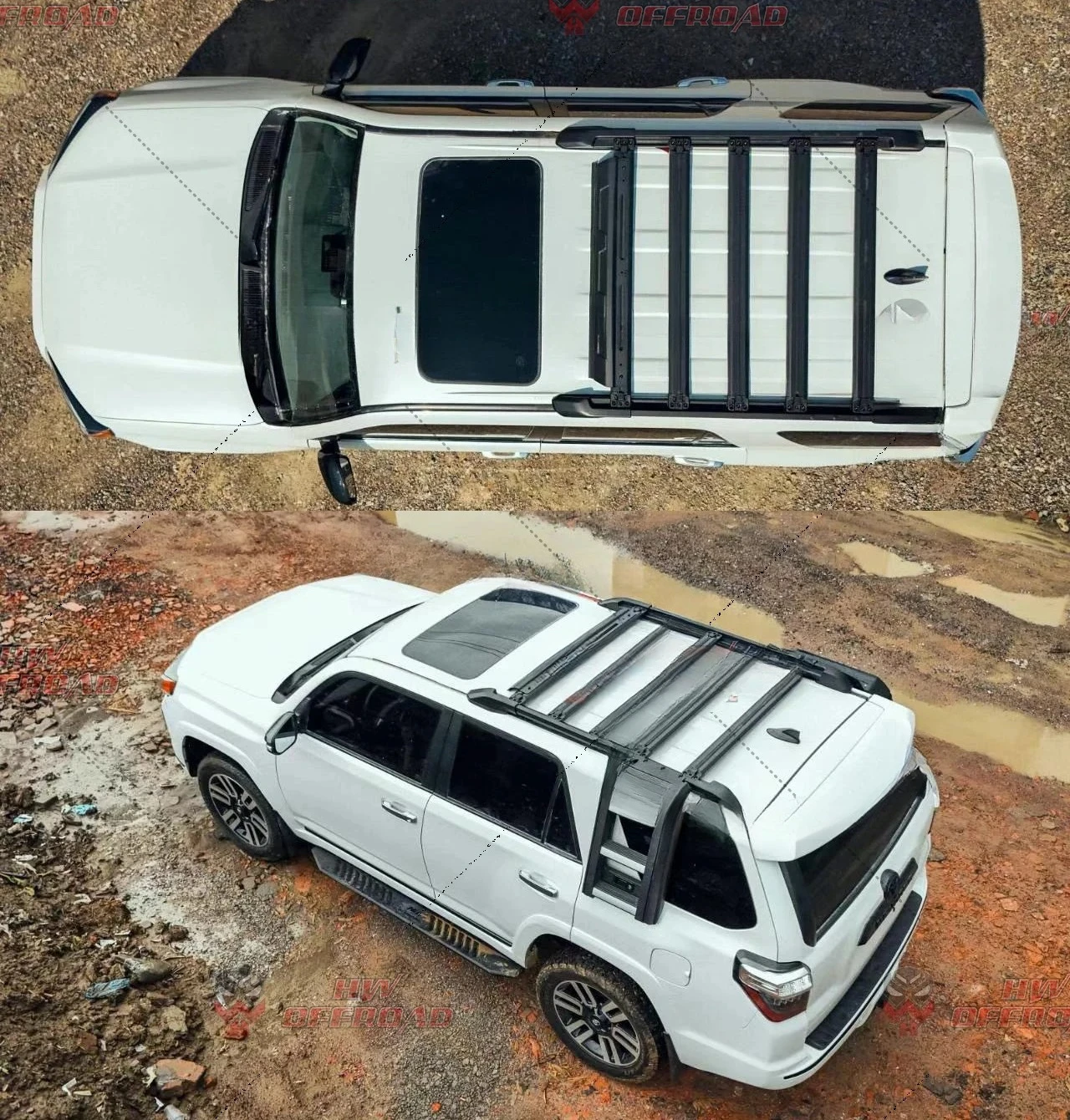 4X4 Car Sport Roof Rack for 4Runner 2010-2024