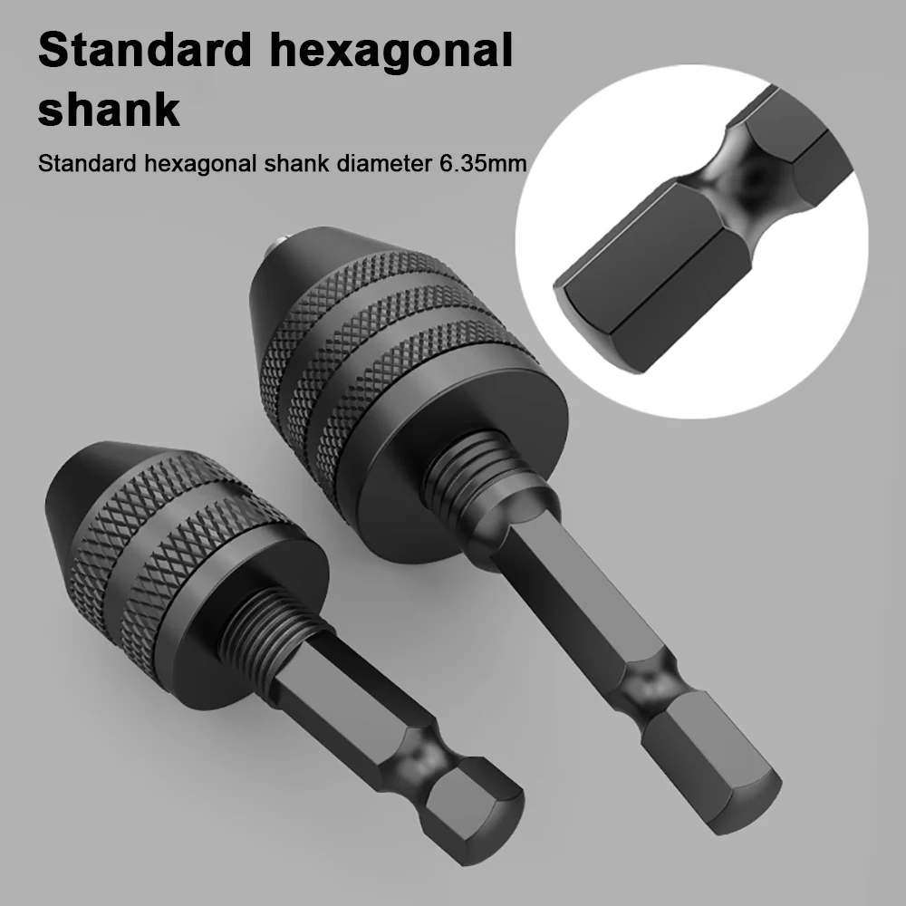 

0.3-6.5mm Quick Change Hexagonal Handle Three Jaw Self Centering Twist Drill Chuck 0.3-3.6mm Electric Grinding Tool Set