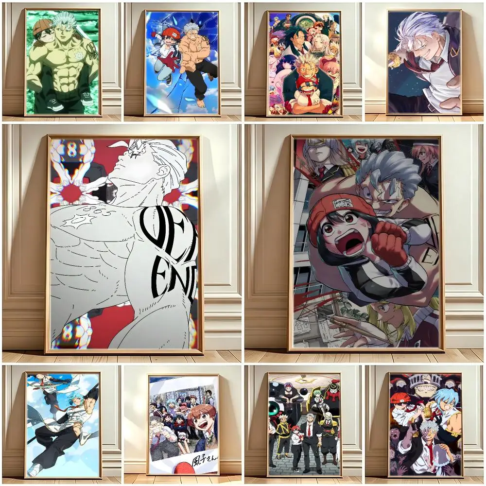 Japanese Anime U-Undead Unluck Poster Print Painting Home Decor for Bedroom Living Room Hallway