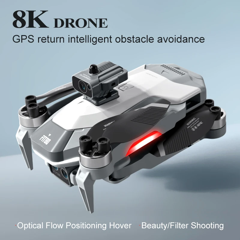 Nowy 2 PRO 8K kamera GPS Dron Mini WiFi Dron FPV 4K profesjonalny unikanie przeszkód bezszczotkowy silnik zdalnie sterowany Quadcopter zabawki