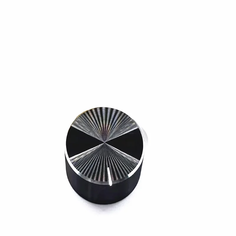 Bild 5: 1 PCS 25*13mm 25x13mm 6mm Welle Loch Aluminium Legierung Potentiometer Knopf Schwarz (D-achse)