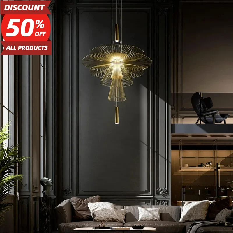 Nordic Designer LED Chandelier for Living Dining Room  Dining Tables Kitchen Bar Bedside Lamp Home Decor Hanging Light Fixture