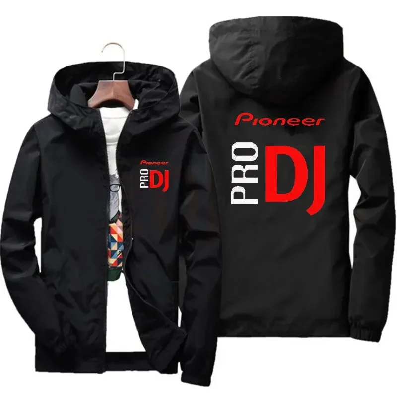 

2024 New Men Casual Hooded Bomber Jacket Spring And Autumn Pioneer DJ Hip Hop Large Size Windbreaker Zip Jacket Male Jackets 7XL