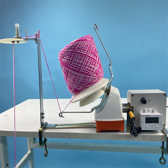 Low Noise Adjustable Speed Electric Fast Household Wool Combiner Cashmere Wire Splitter Wire Manager Winding Device